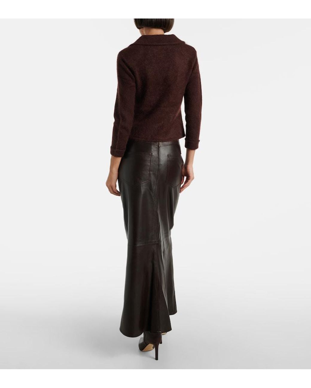 Dorothee Schumacher Purple Wool And Cashmere Jacket