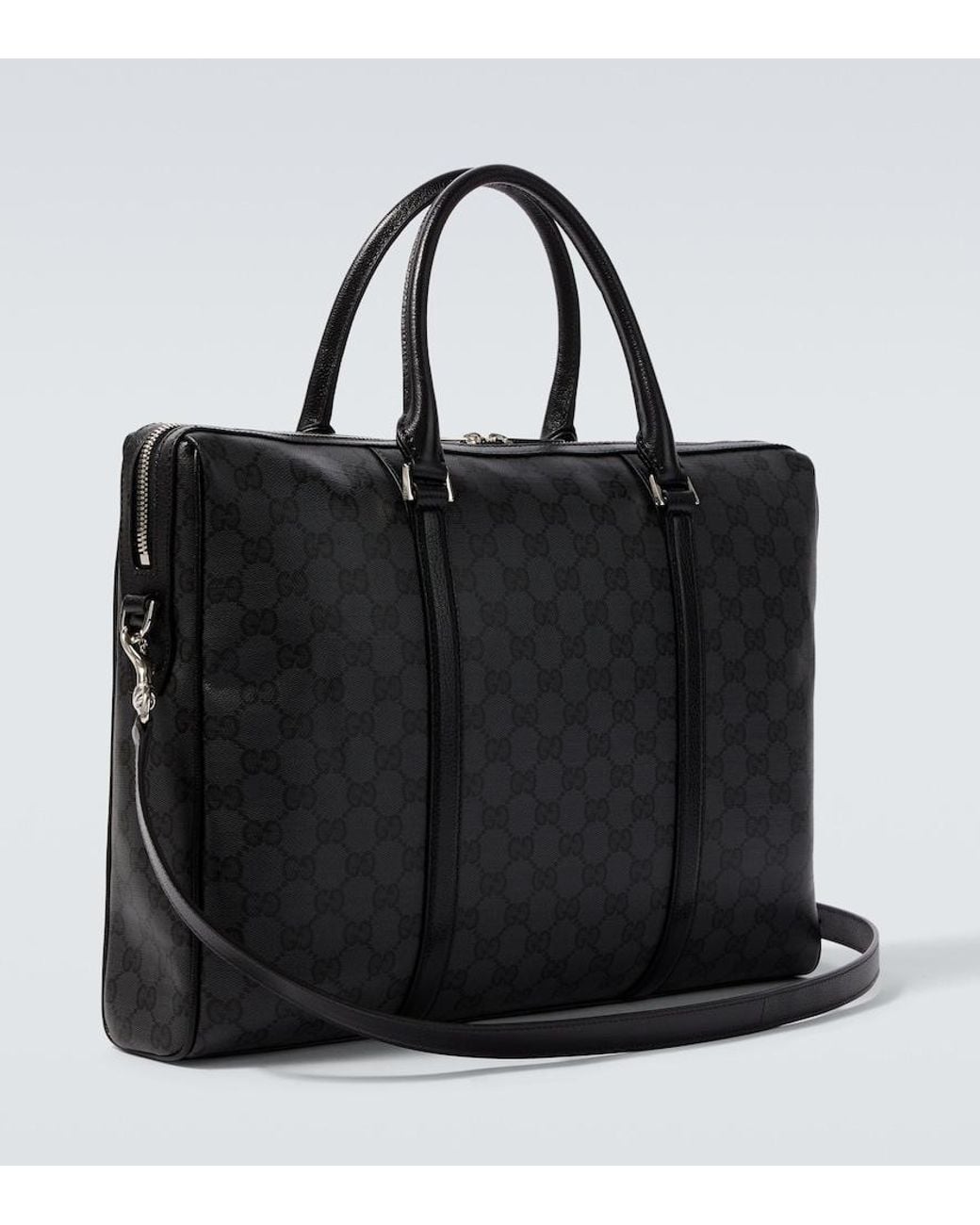 Ventiquattrore Essence Classic Medium di Gucci in Black da Uomo