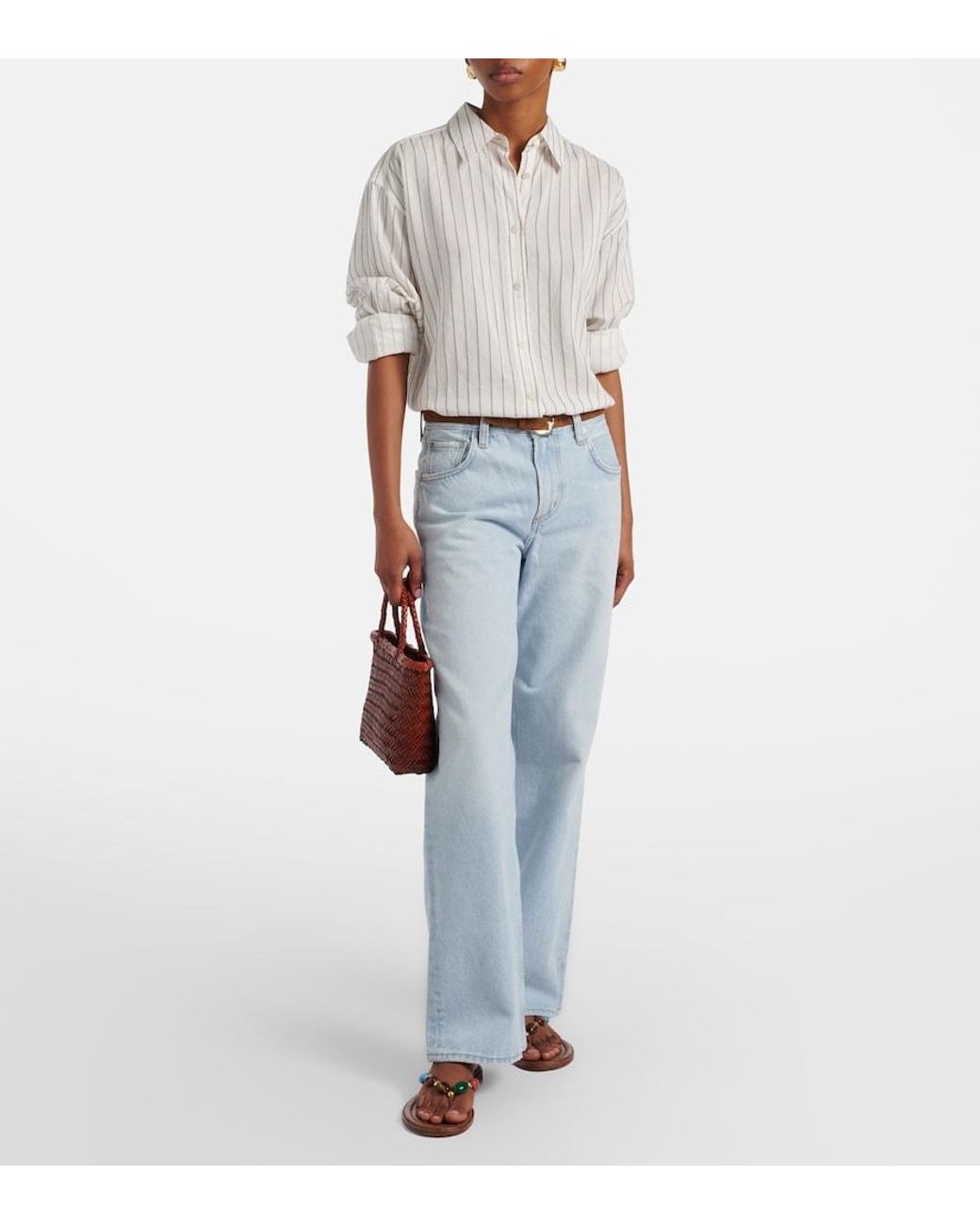 Citizens of Humanity Blue Lindz Straight Jeans