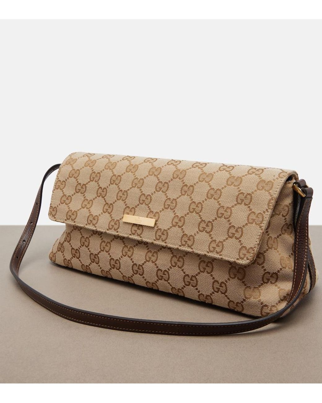 Gucci Metallic Madison Medium Gg Canvas Shoulder Bag