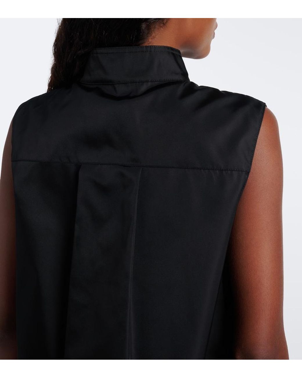 Prada Black Re-Nylon Minidress