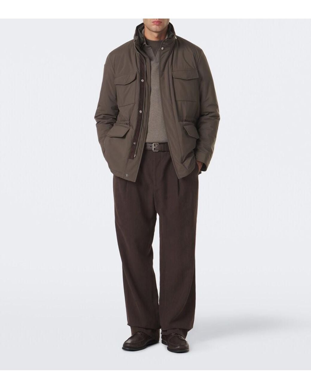 Fedeli Green Technical Jacket for men