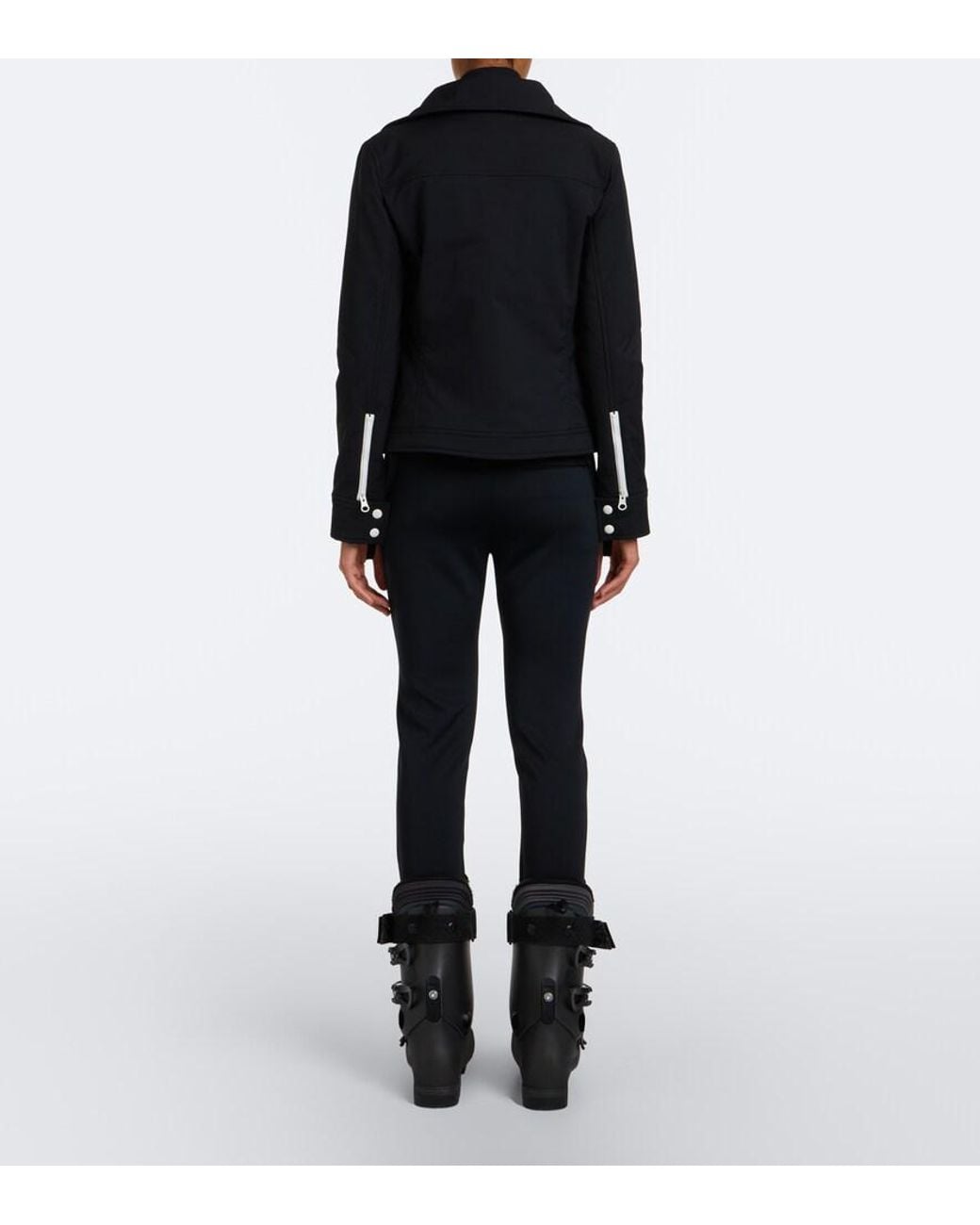 Courreges Black Logo Jacket
