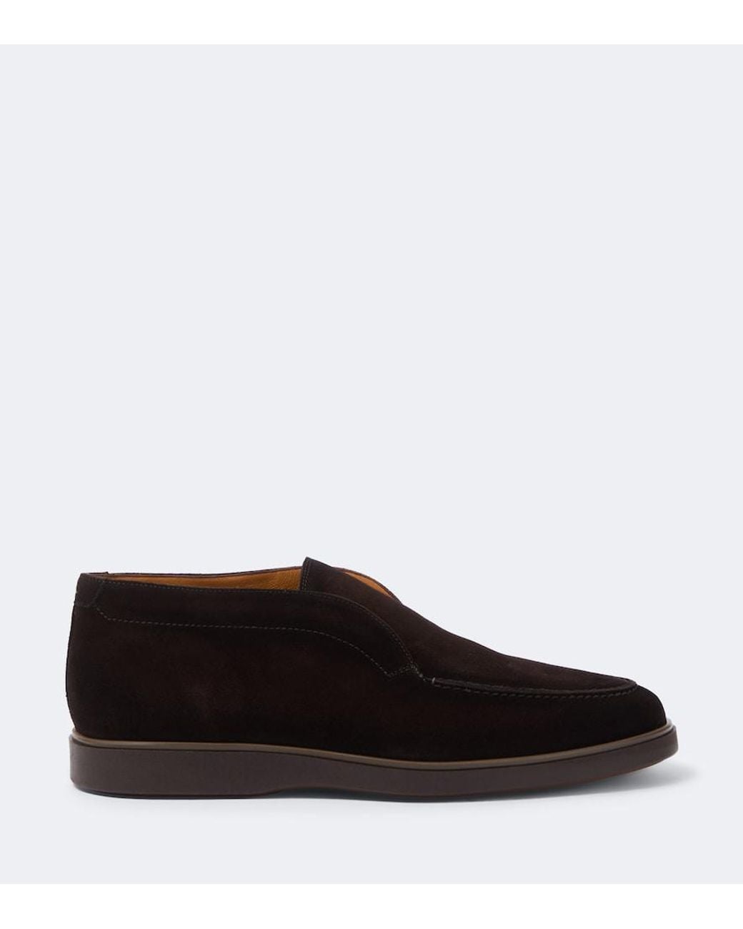Magnanni Shoes Brown Loda Suede Ankle Boots for men