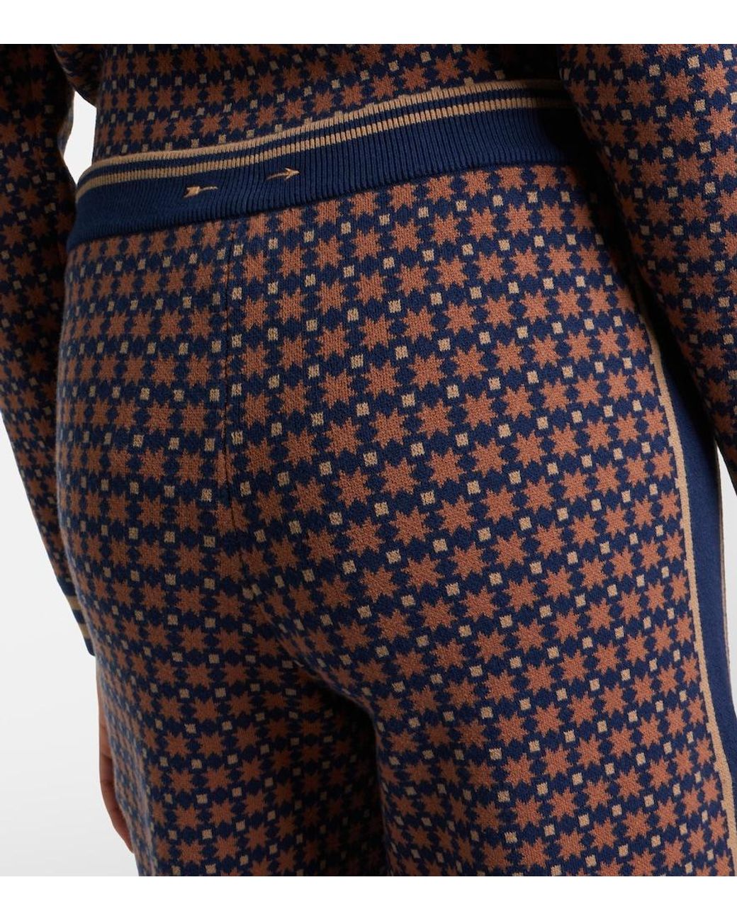The Upside Purple Lumiere Juniper Cotton-Blend Sweatpants