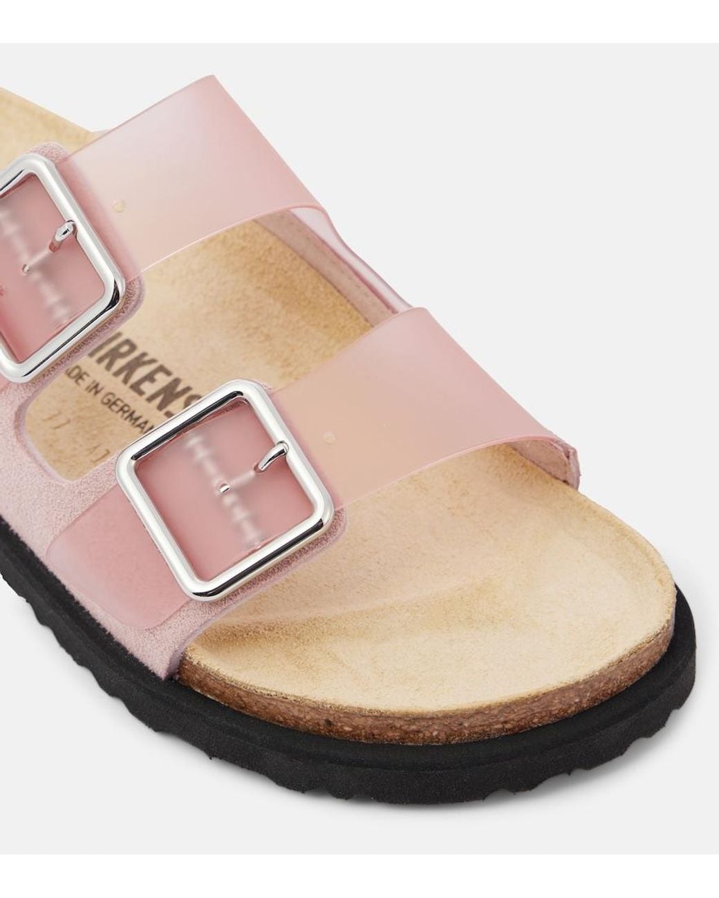 Birkenstock Pink Arizona Pvc Slide Sandals