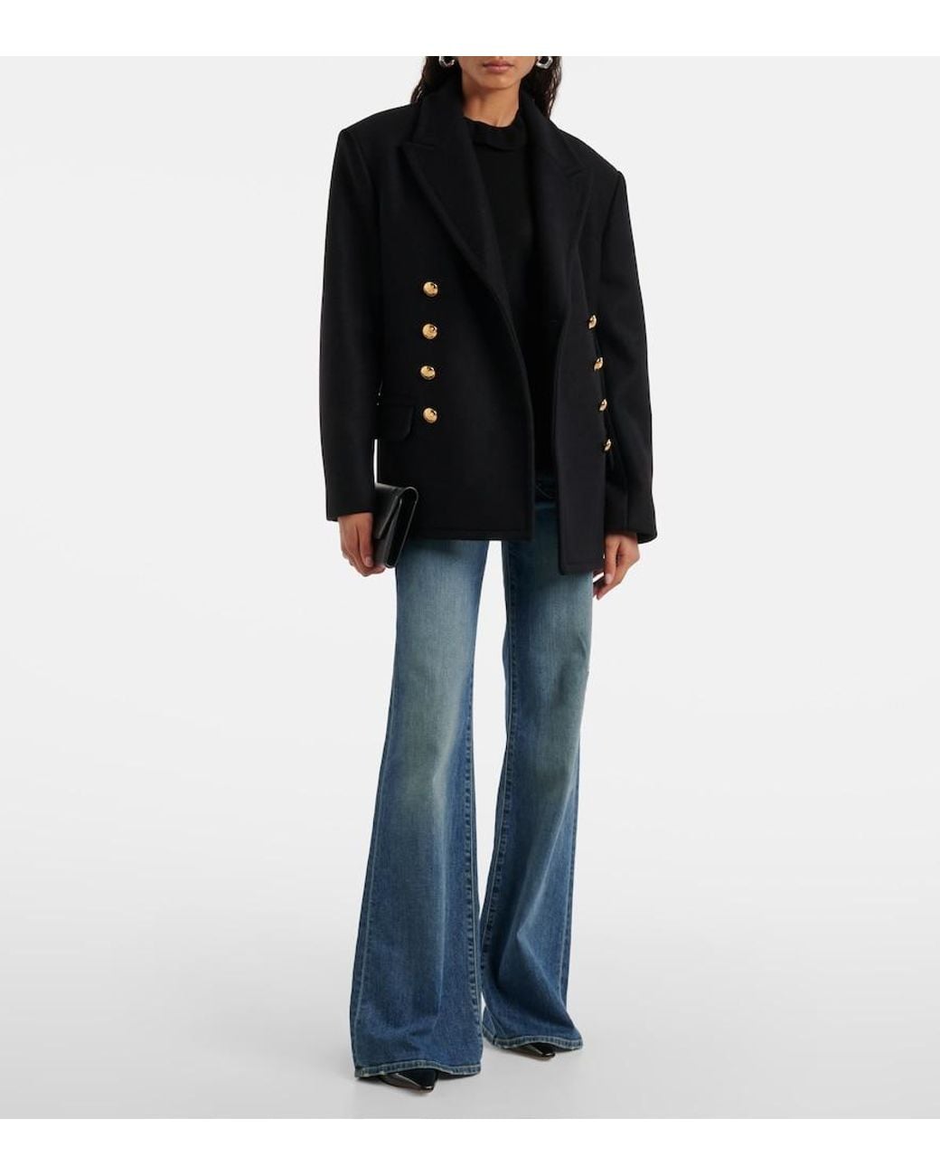 Nili Lotan Black Bobbie Wool Turtleneck Sweater