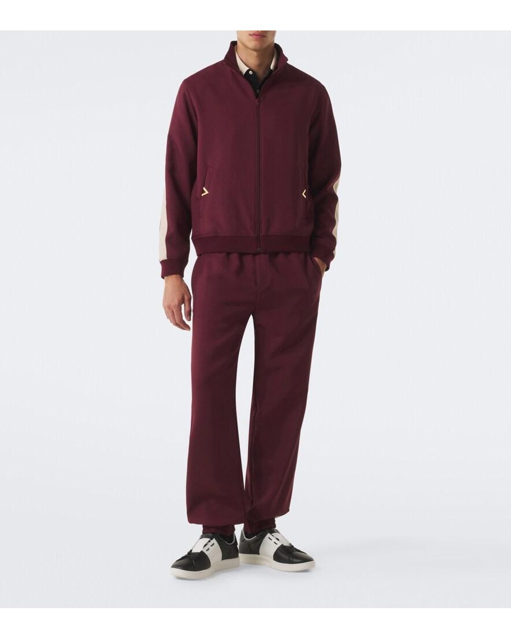 Valentino Garavani Purple Vgold Track Jacket for men