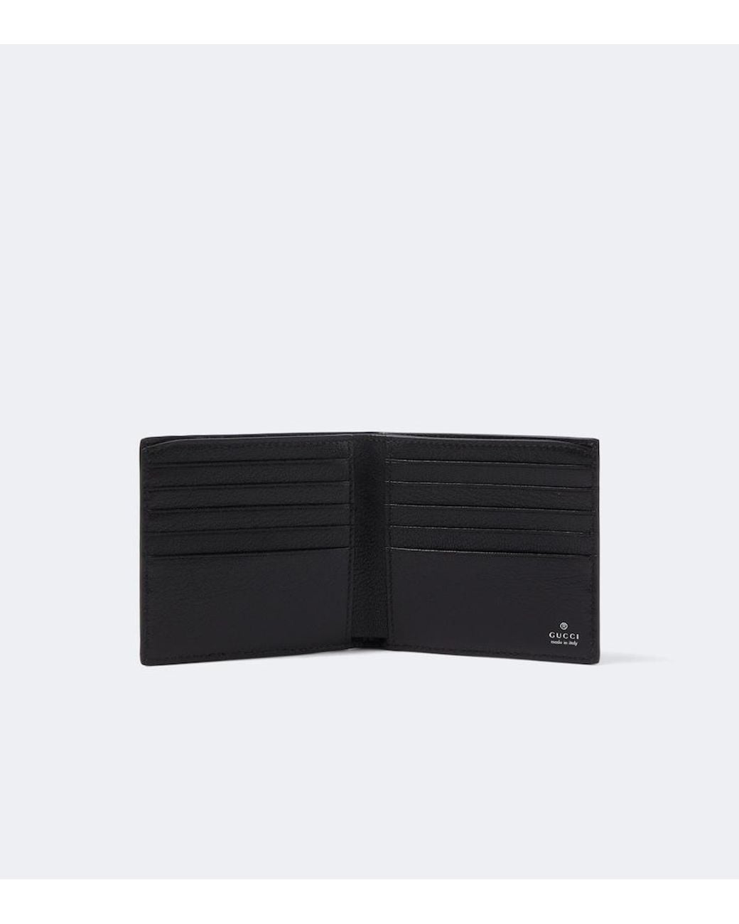 Gucci Black Gg Canvas Wallet for men