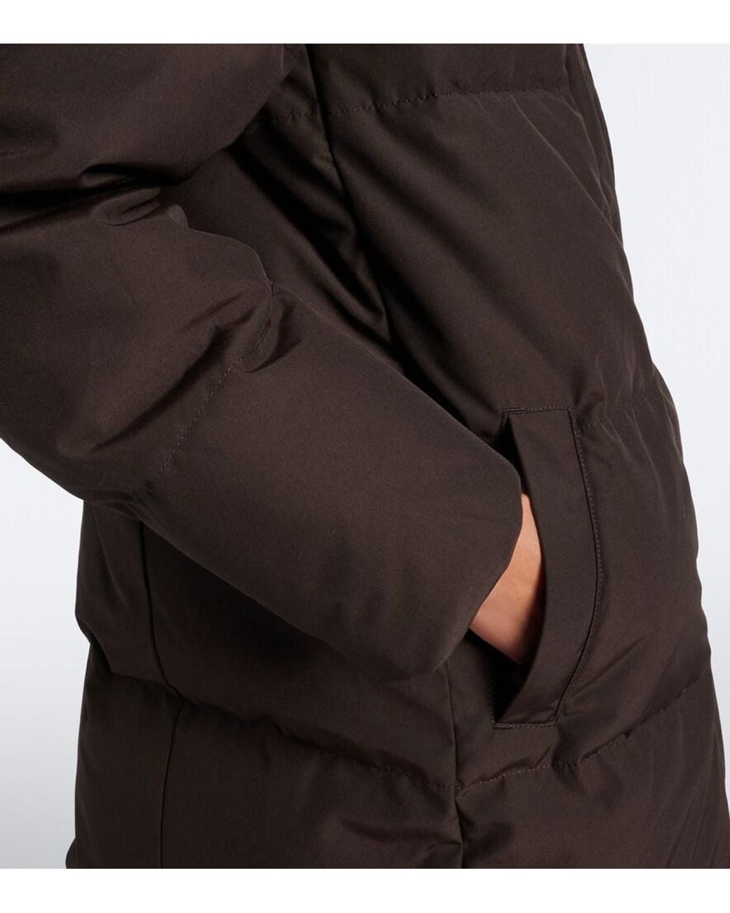 Canada Goose Black Louise Hooded Down Coat