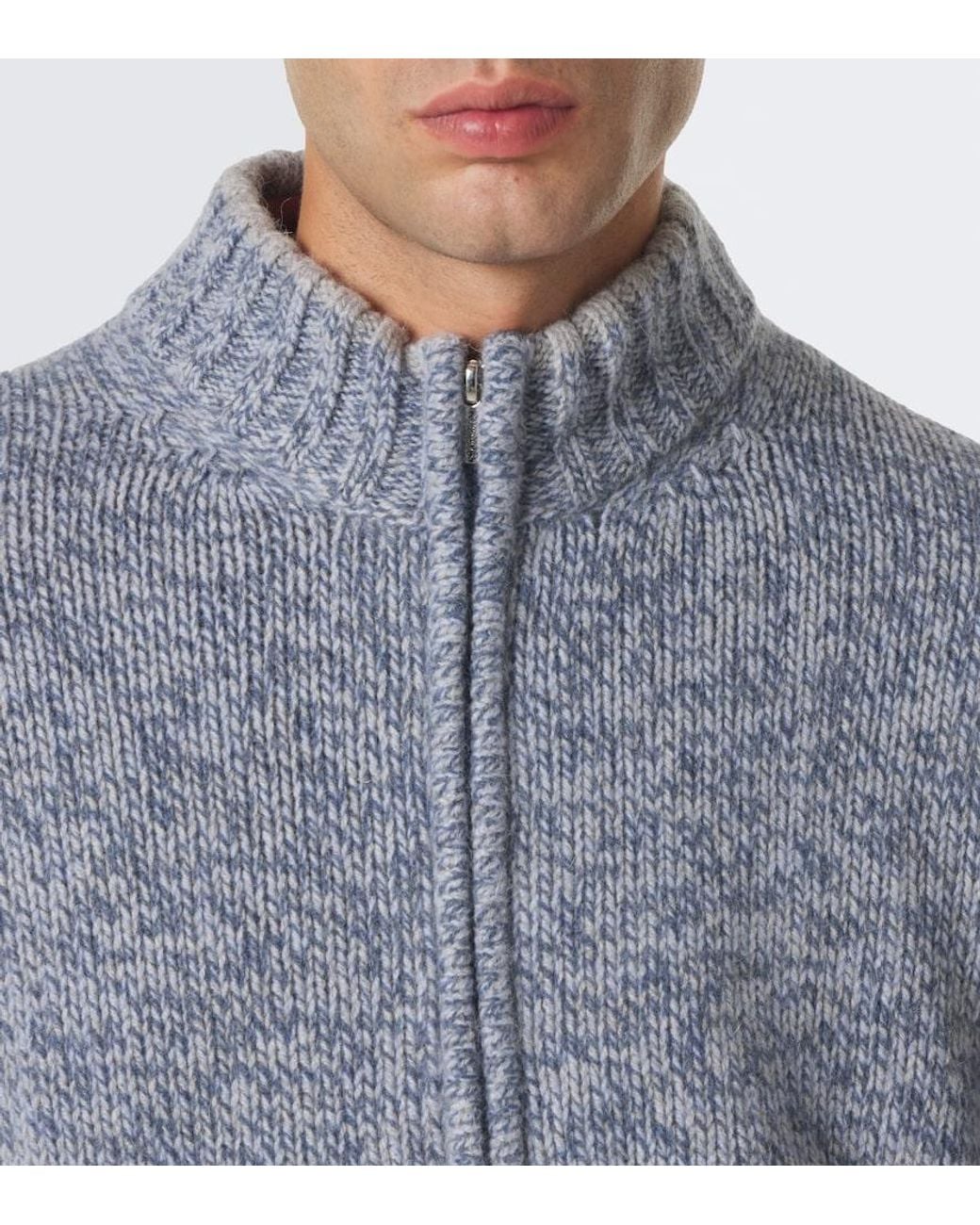 Pullover di Fedeli in Blue da Uomo