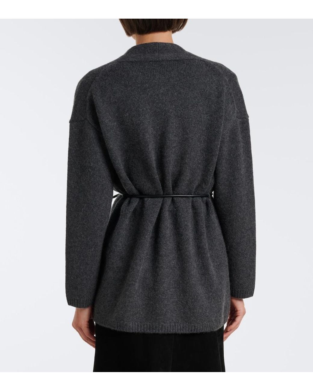 arch4 Black Walmer Cashmere Cardigan
