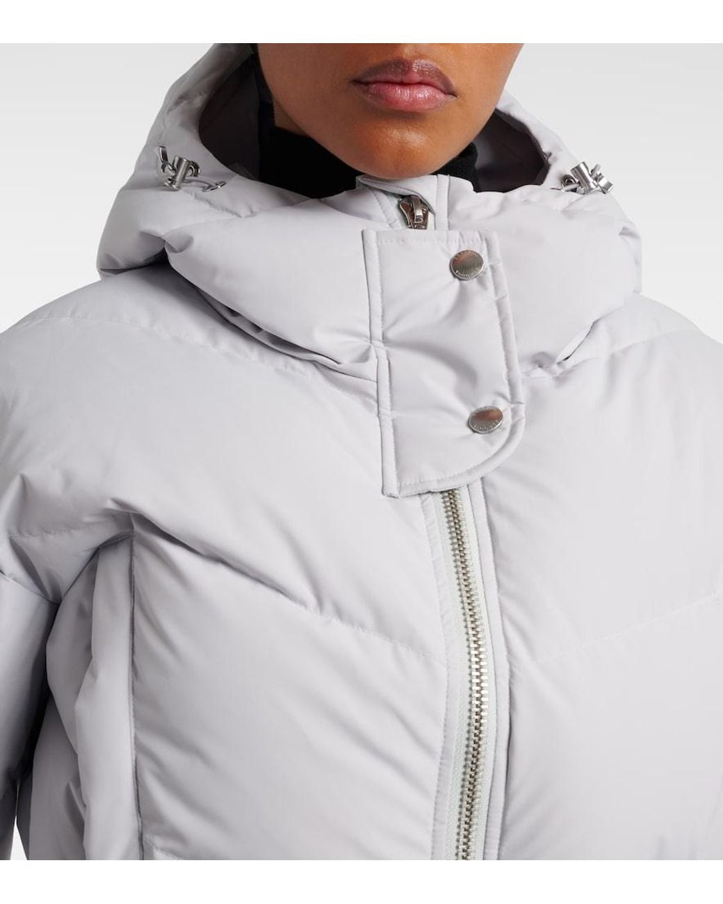 CORDOVA White Ajax Quilted Down Ski Suit