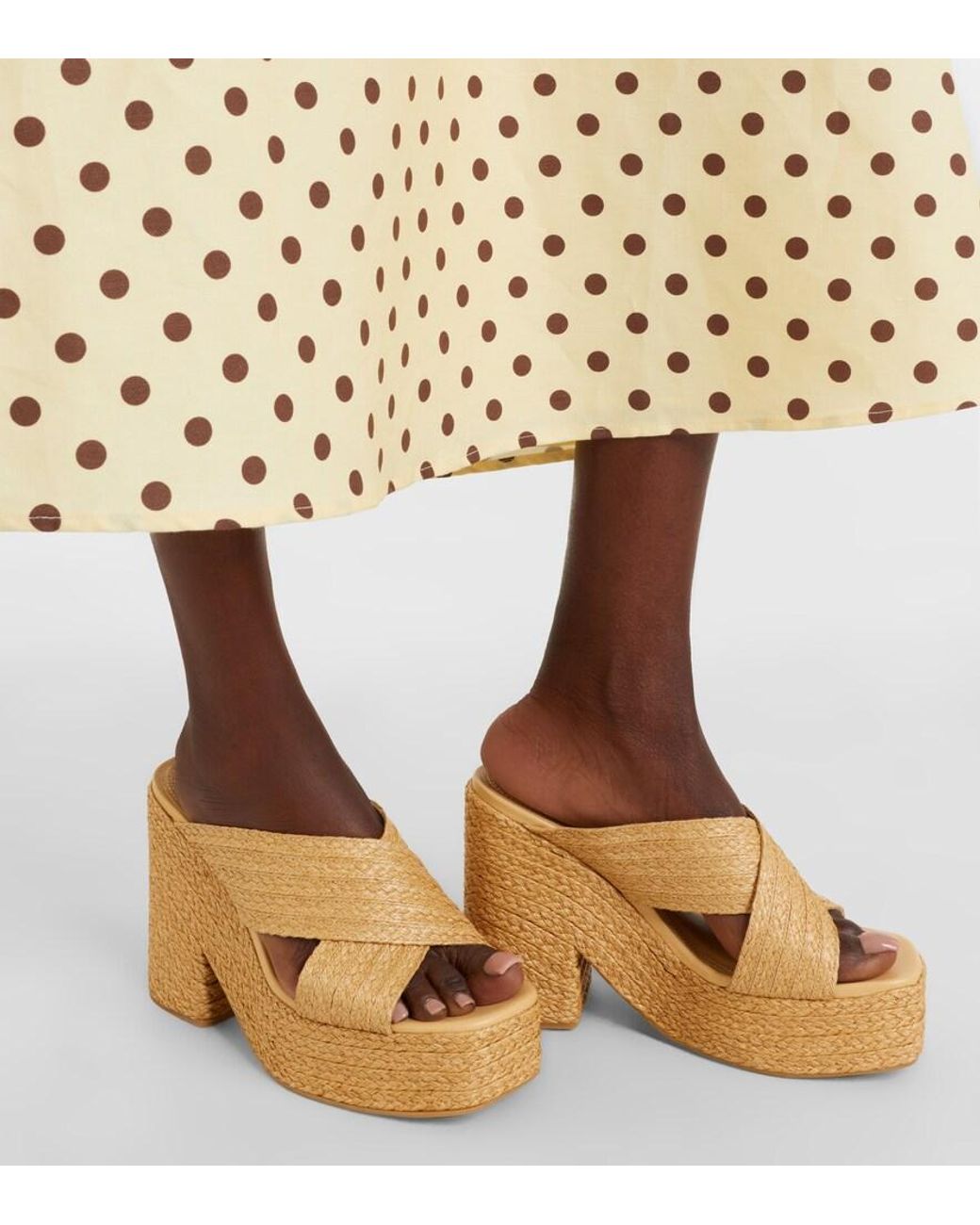 Souliers Martinez Natural Garda Raffia Sandals
