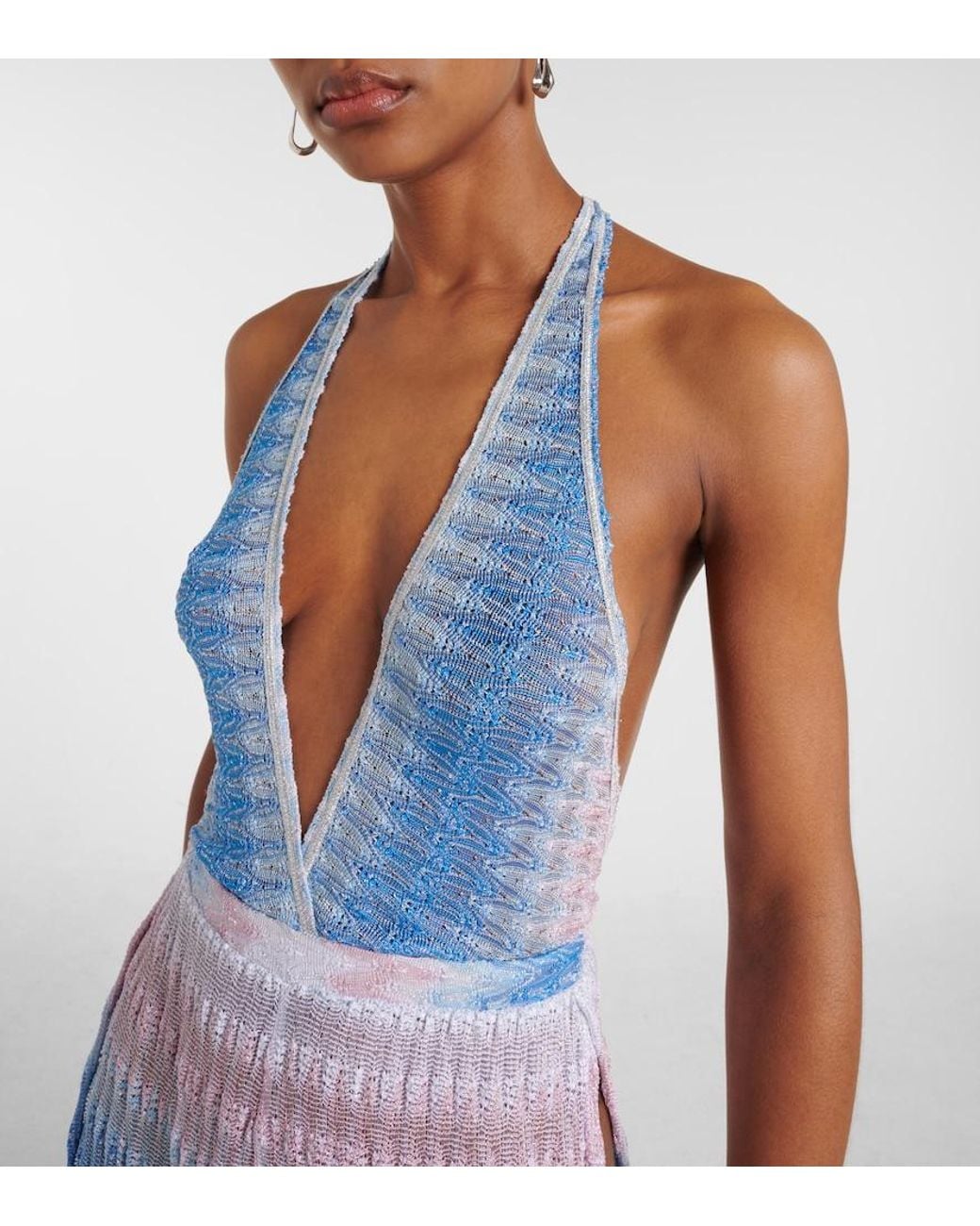 Jumpsuit Wave di Missoni in Blue