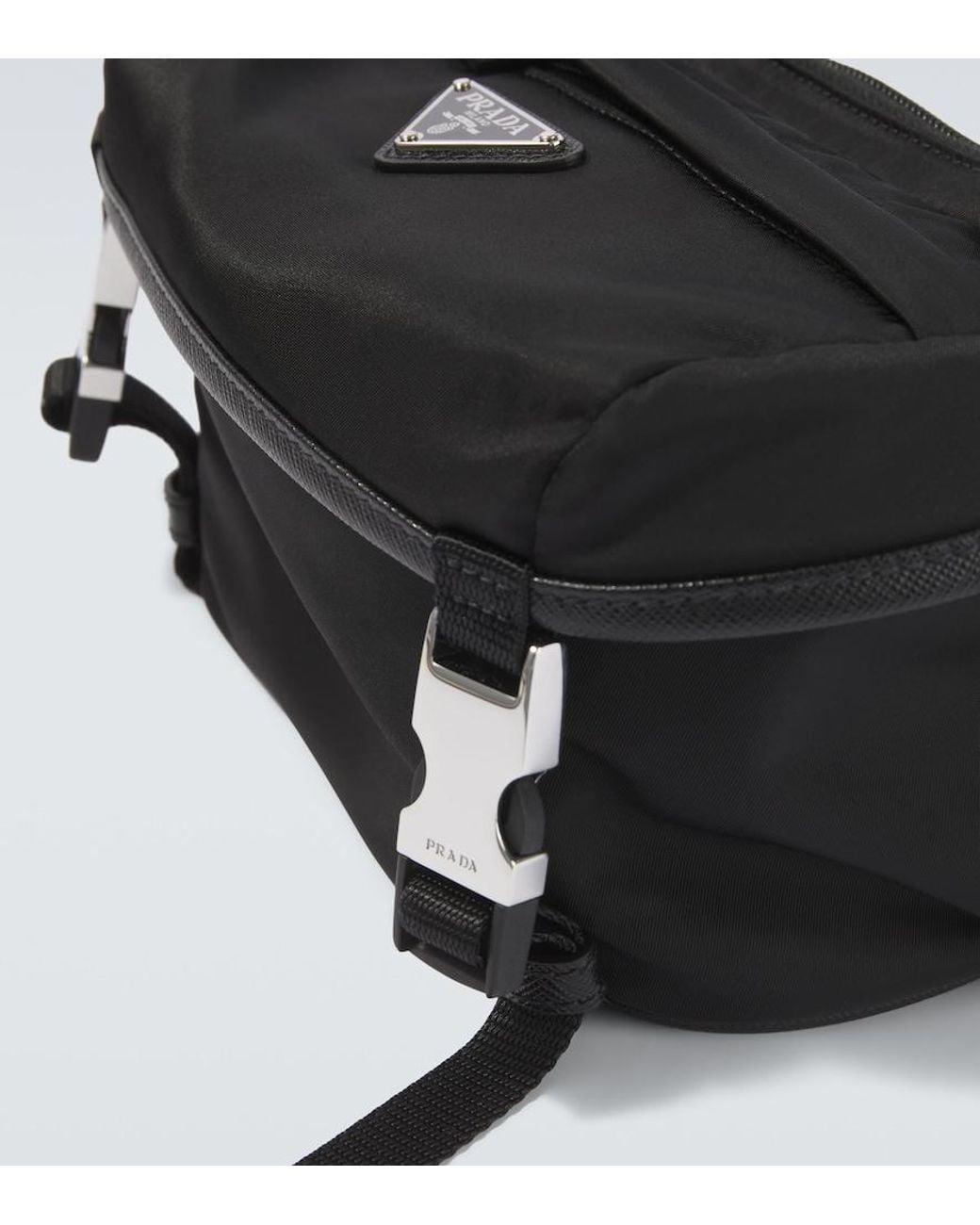 Marsupio Rifinito di Prada in Black da Uomo