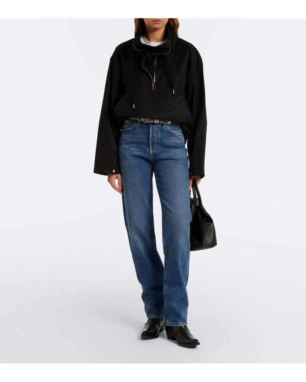 Agolde Blue '90S Straight Jeans