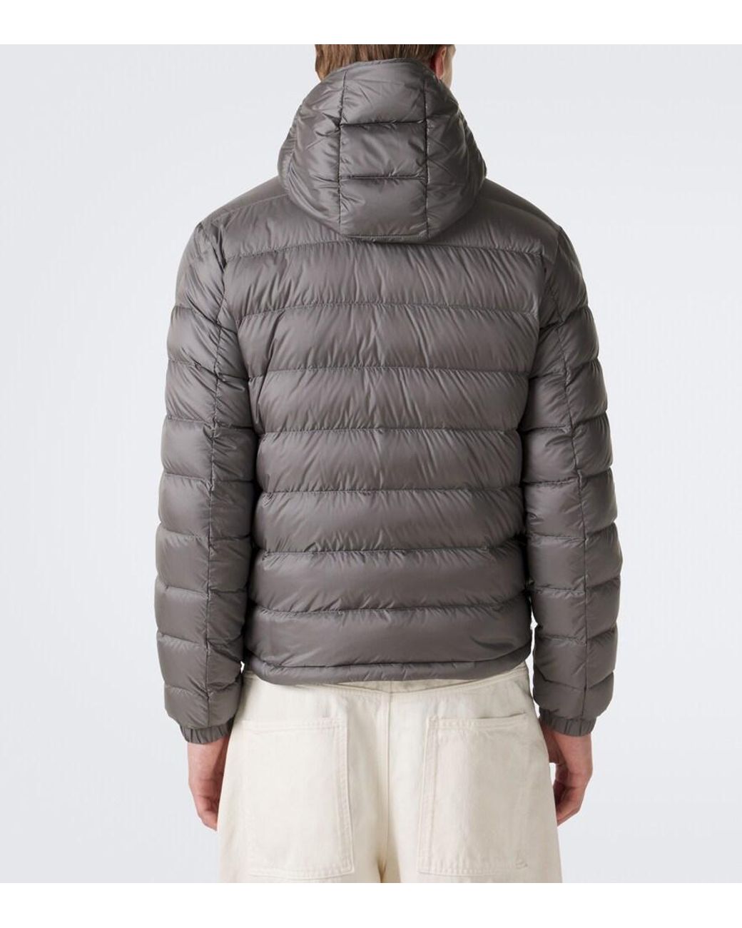 Moncler Gray Verith Down Jacket for men