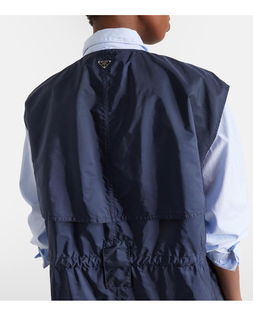Prada Blue Re-Nylon Minidress