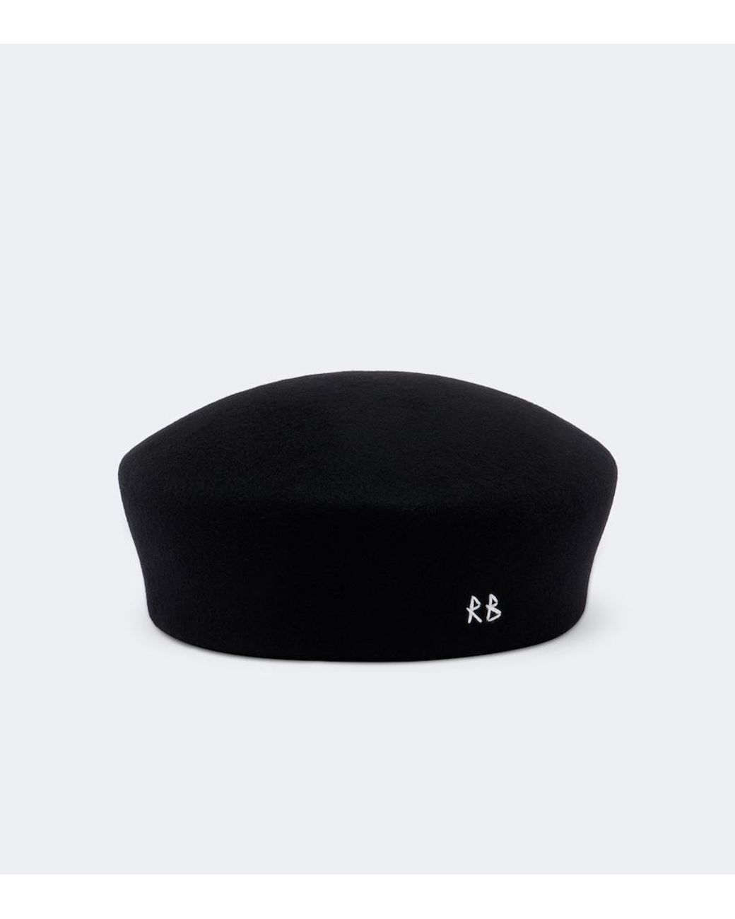 Ruslan Baginskiy Black Logo Wool Hat