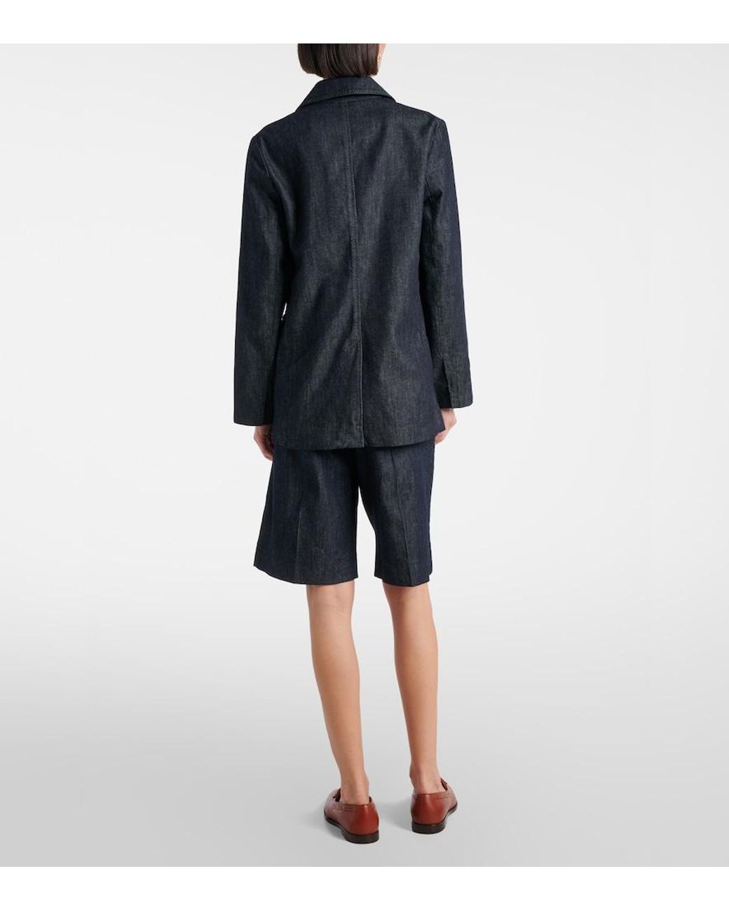 Max Mara Blue Sara Denim Jacket