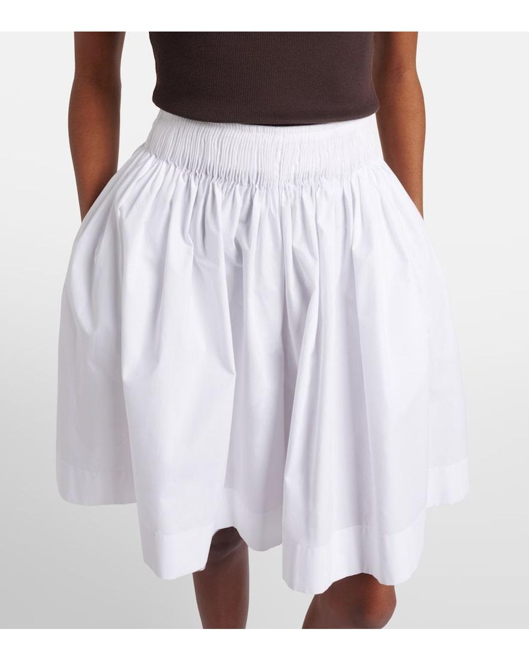 Joseph White Aissa Cotton Poplin Bermuda Shorts