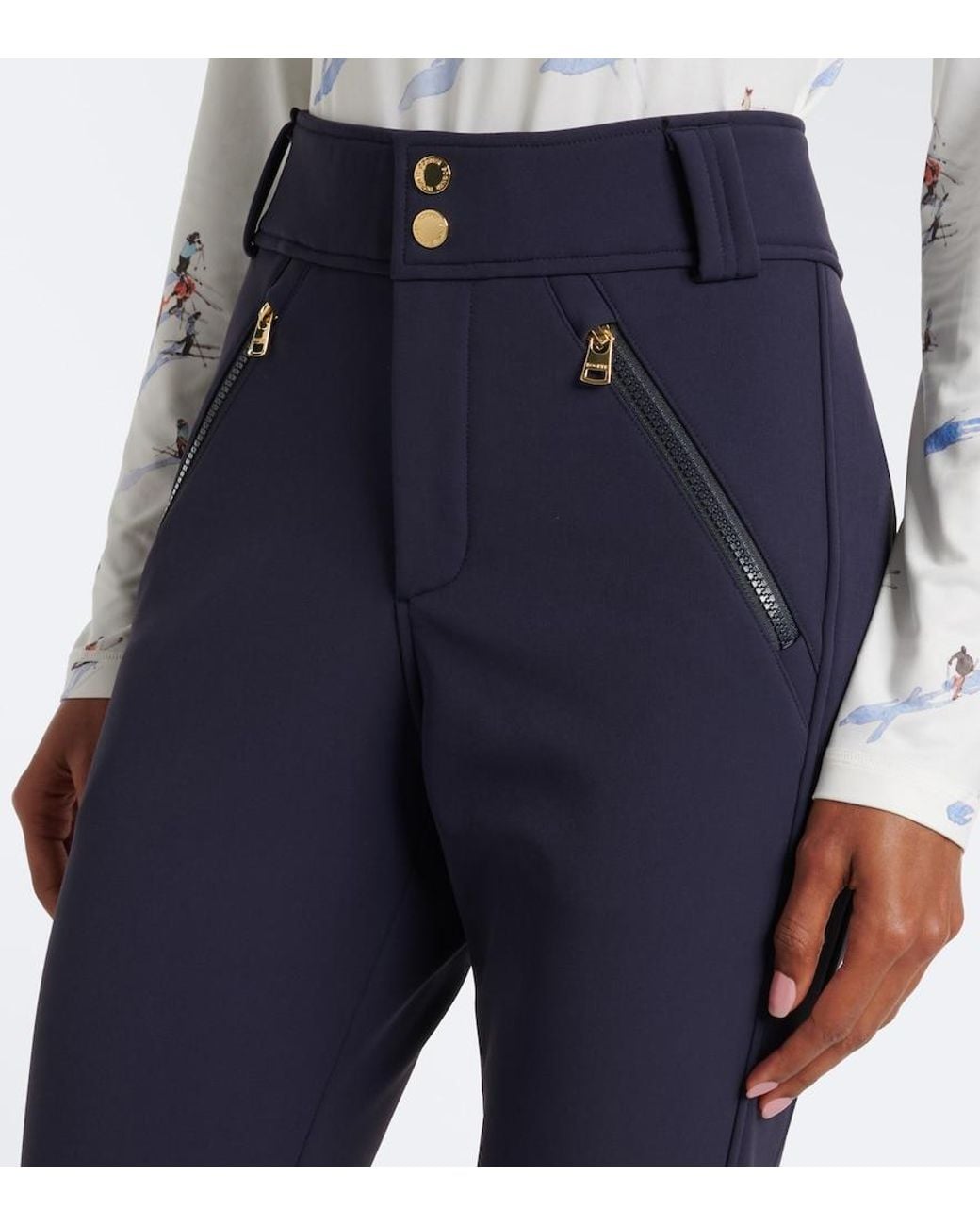 Bogner Blue Hazel Flared Ski Pants