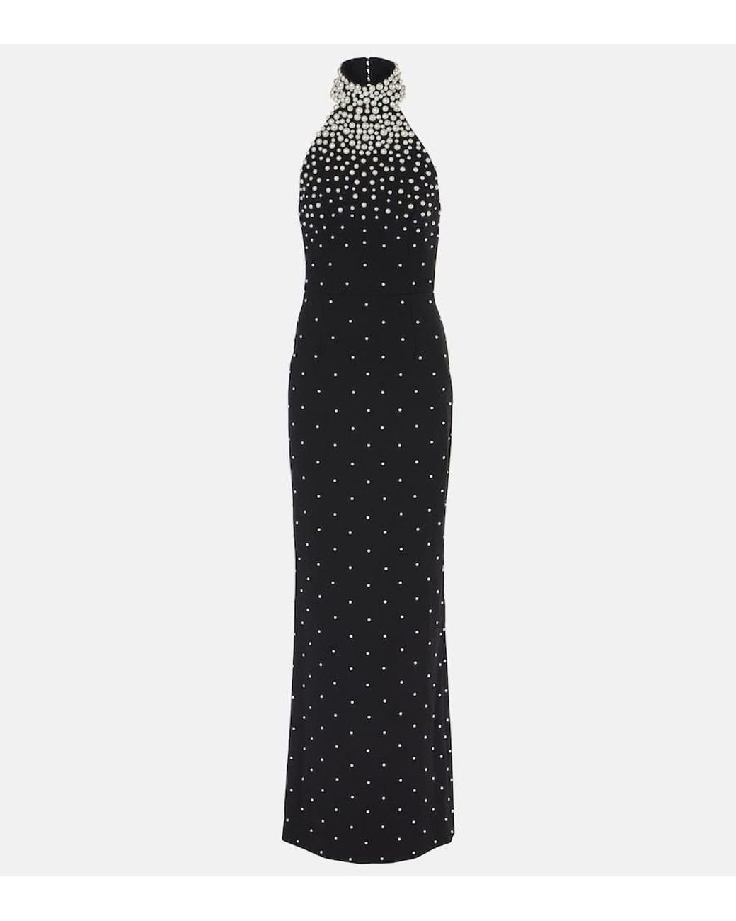 Rebecca Vallance X Nicky Hilton Alvia Embellished Gown in