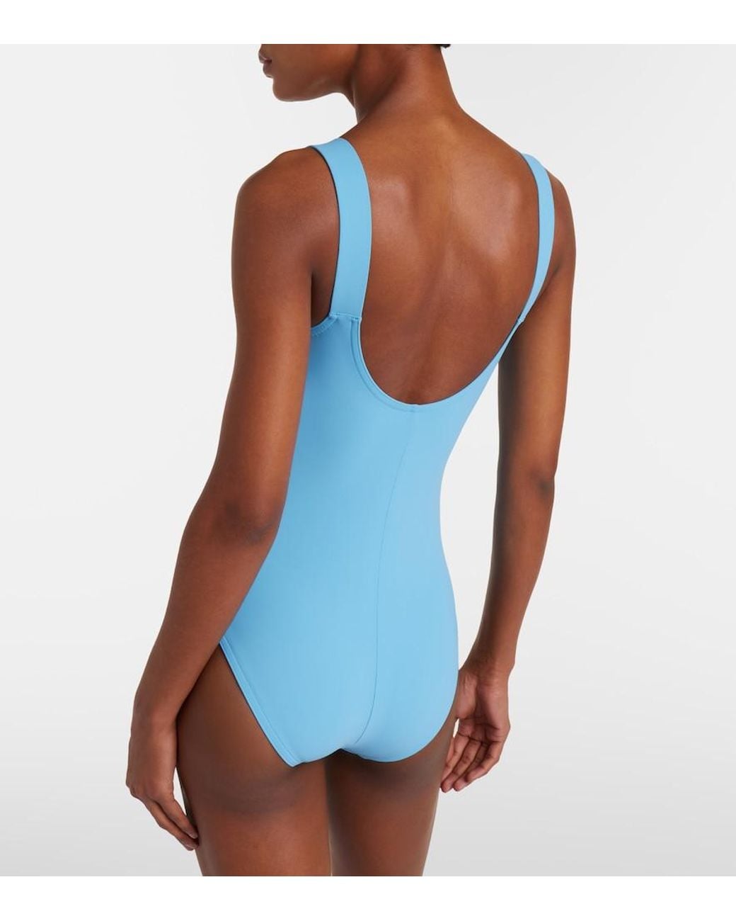 Karla Colletto Blue Ines Swimsuit