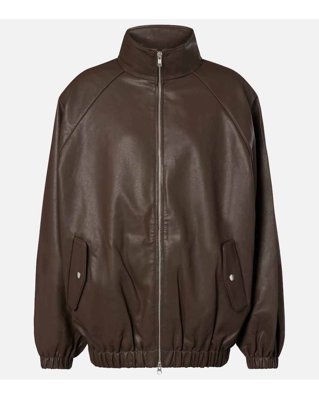 Frankie Shop Brown Senta Bomber Jacket