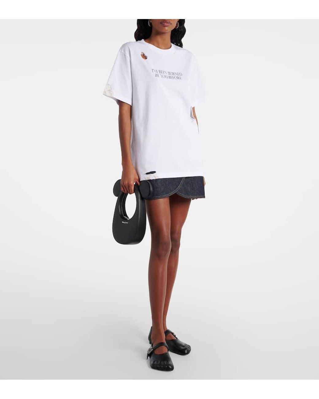 X Disney Bolso Al Hombro Mickey Swipe Mini Coperni de color Black