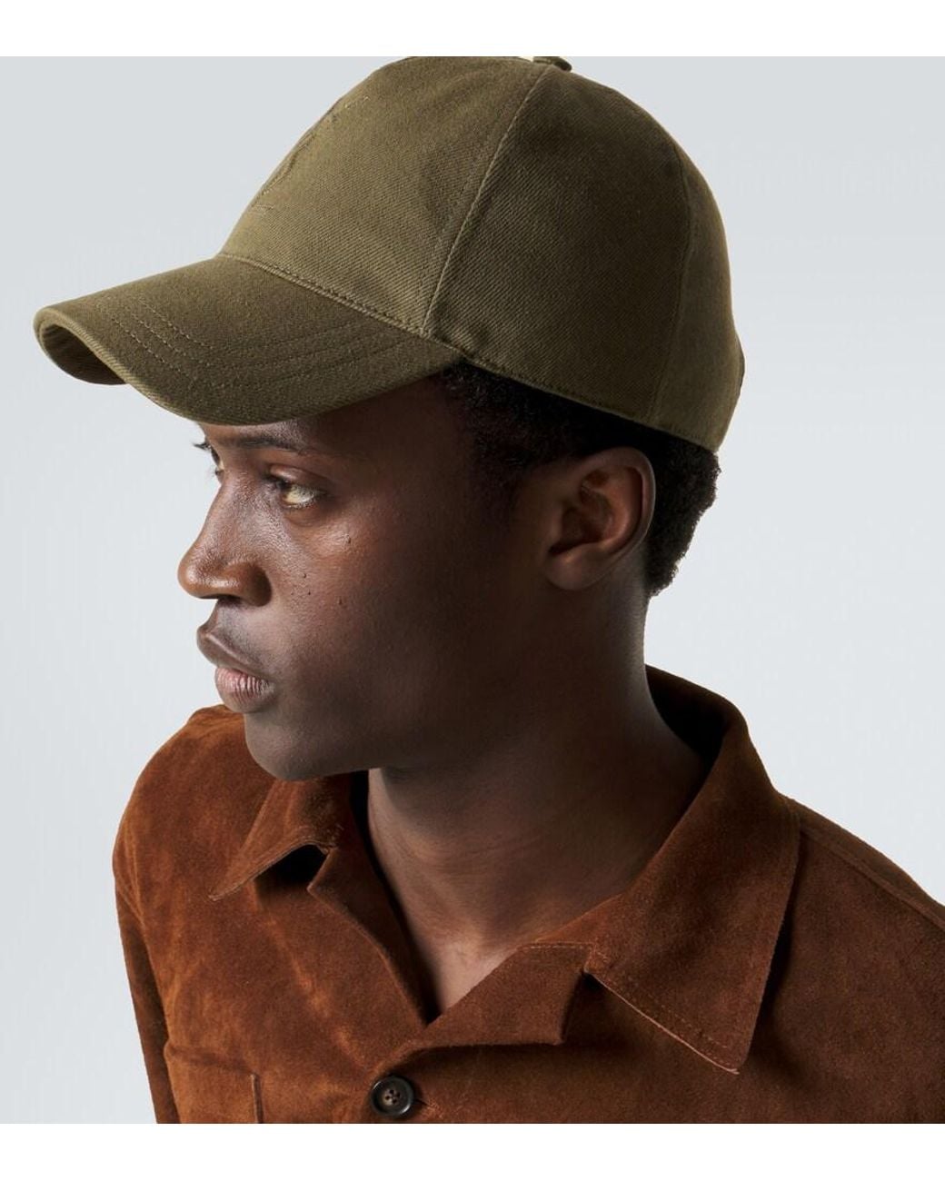 Gorra Cassandre De Denim Saint Laurent de hombre de color Green