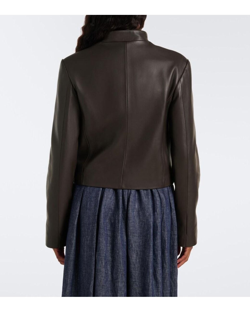 Altuzarra Black Dixon Leather Jacket