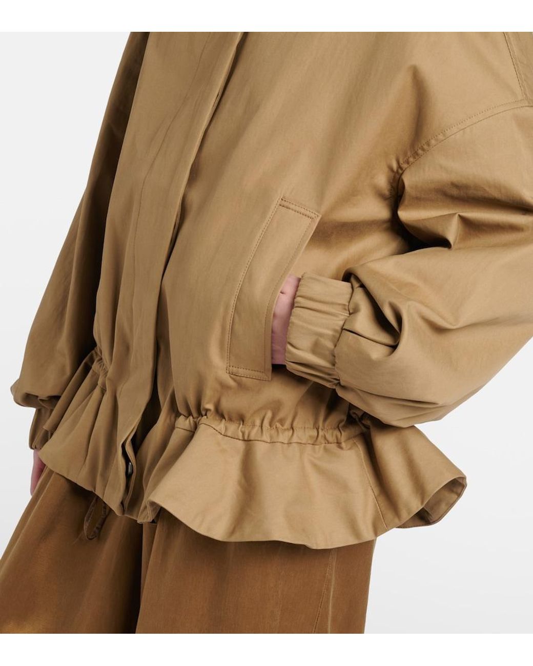 Dries Van Noten Natural Cotton Jacket