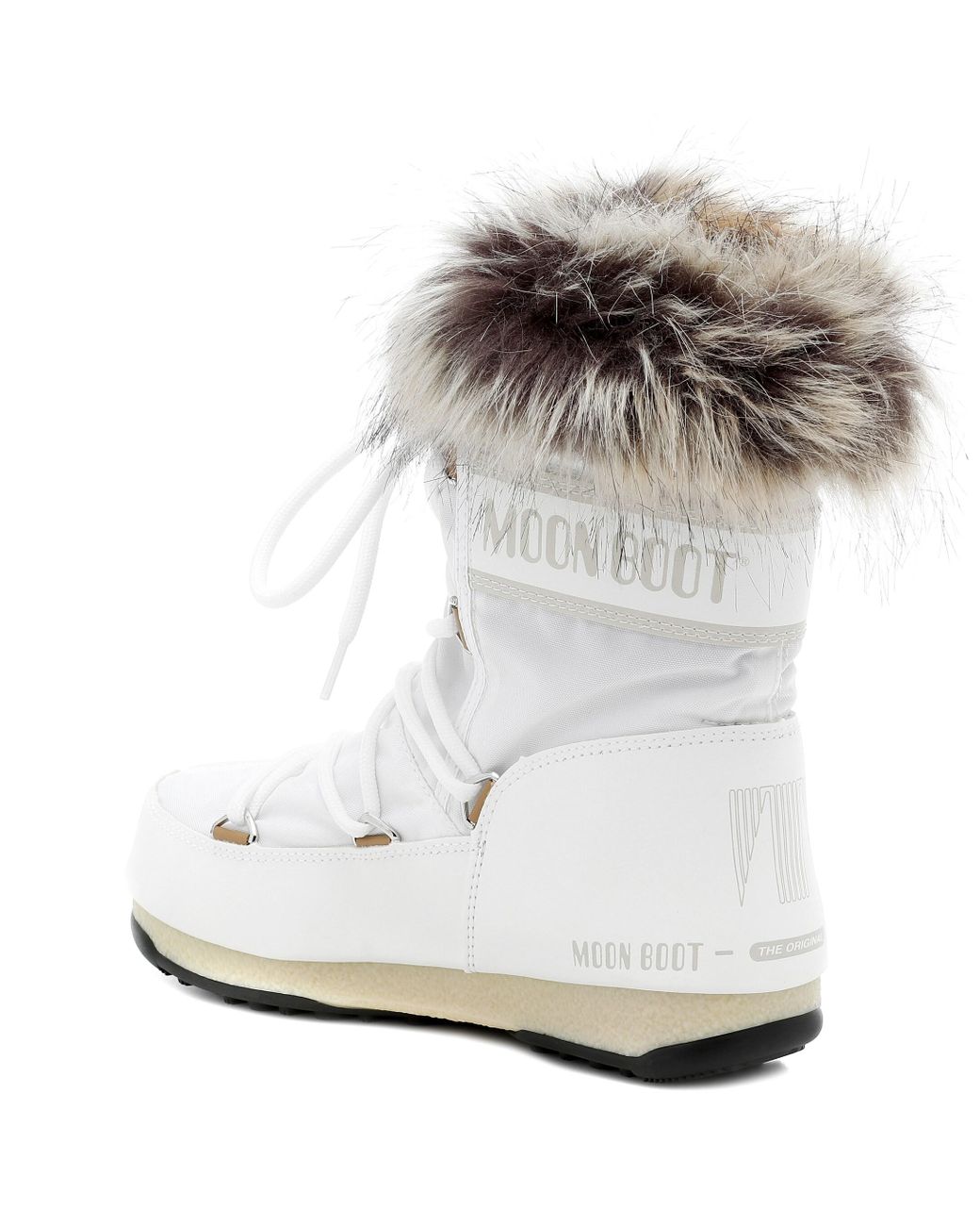 Moon Boot Monaco Low Wp 2 Snow Boots in White | Lyst