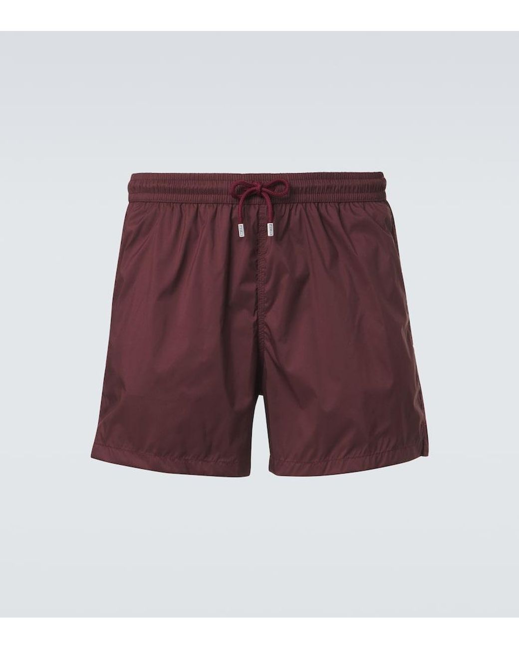 Fedeli Red Madeira Swim Trunks for men
