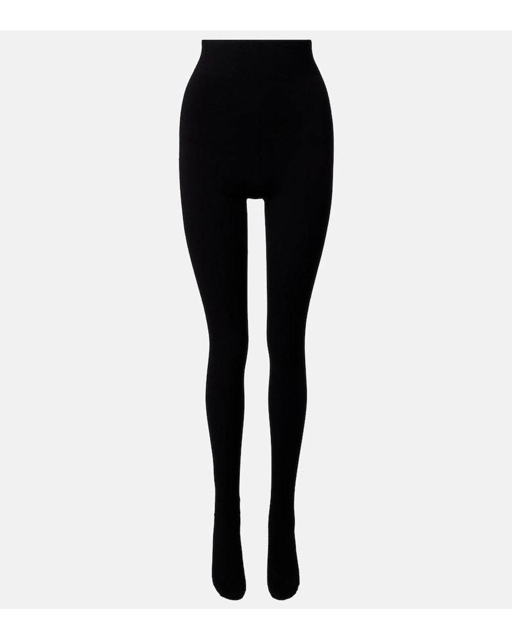 The Row Black Mimi Tights