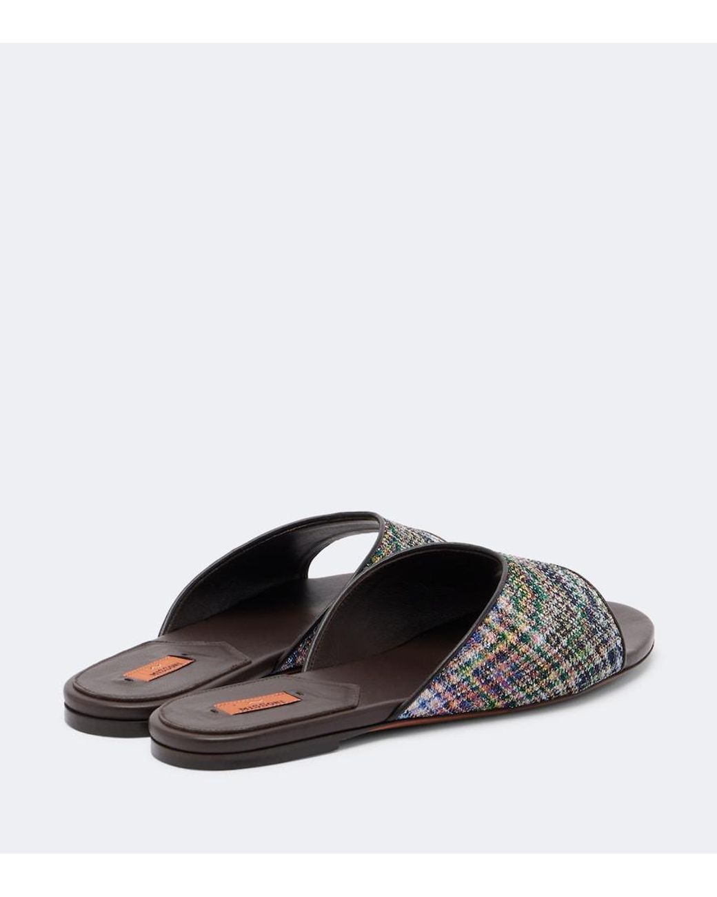 Missoni Multicolor Liza Lame Mules