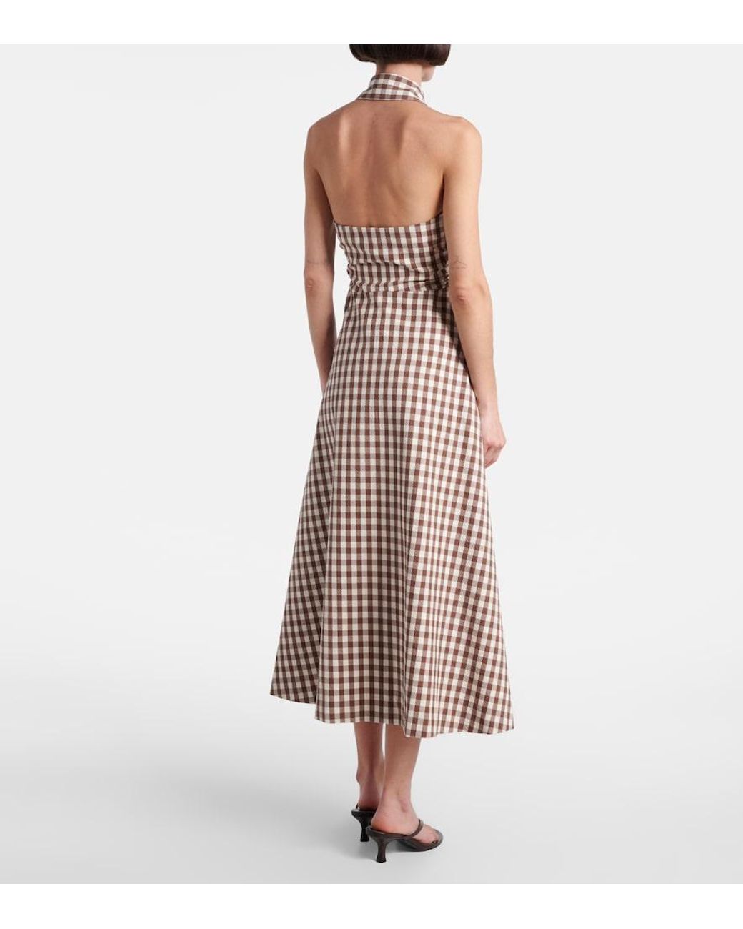 Abito Midi Mackey di Veronica Beard in Natural