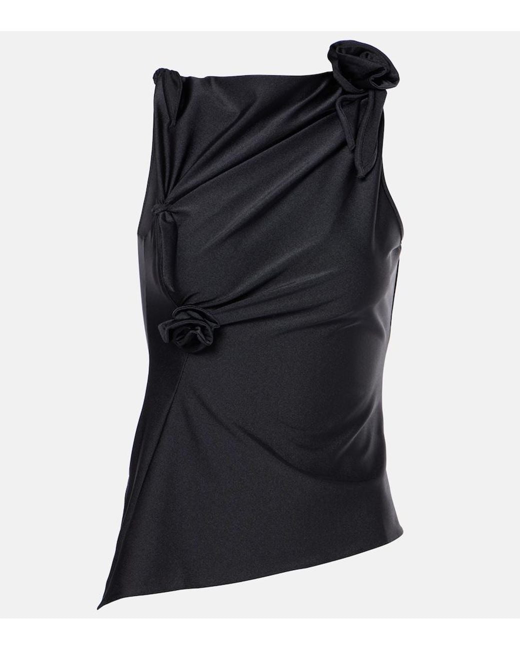 Coperni Black Verziertes Top