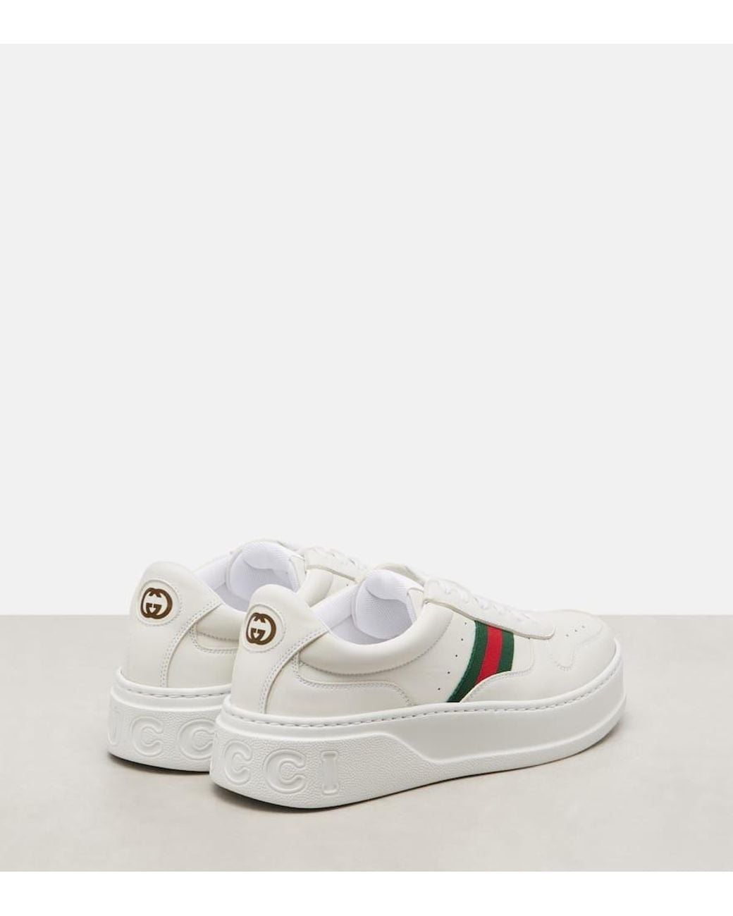 Baskets Massives Pour Femme, Taille Gucci en coloris White