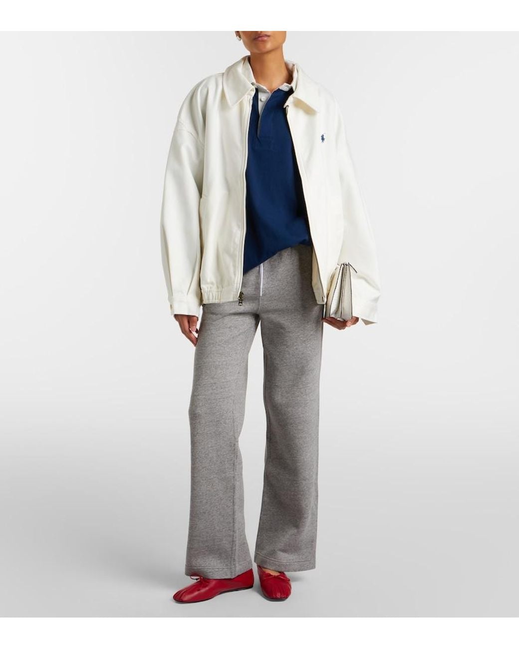 Polo Ralph Lauren Blue Cotton Polo Sweatshirt