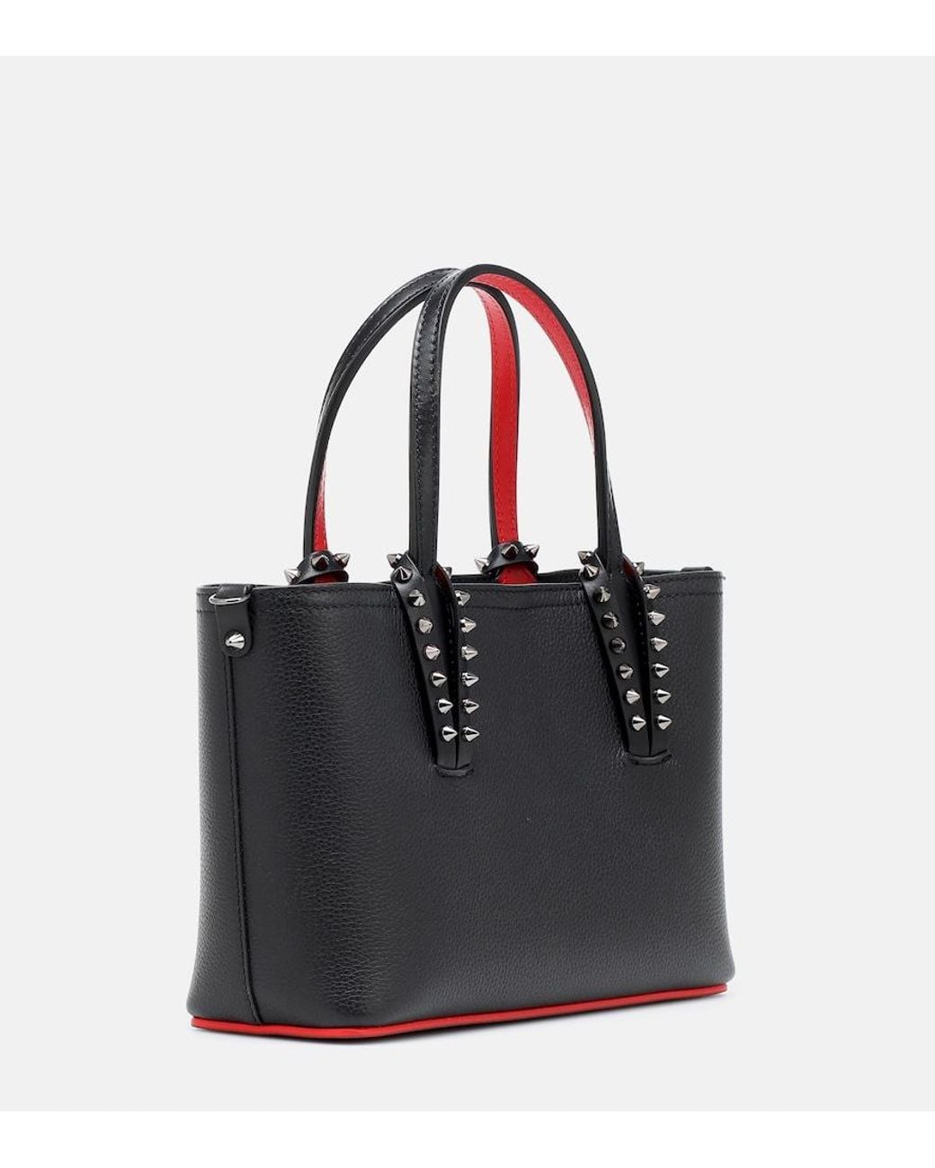 Christian Louboutin Black Mini Cabata Tote Bag