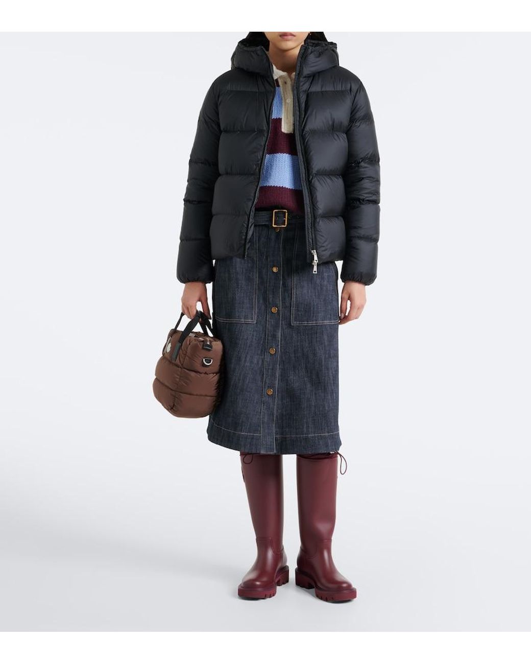 Moncler Black Feligule Down Jacket