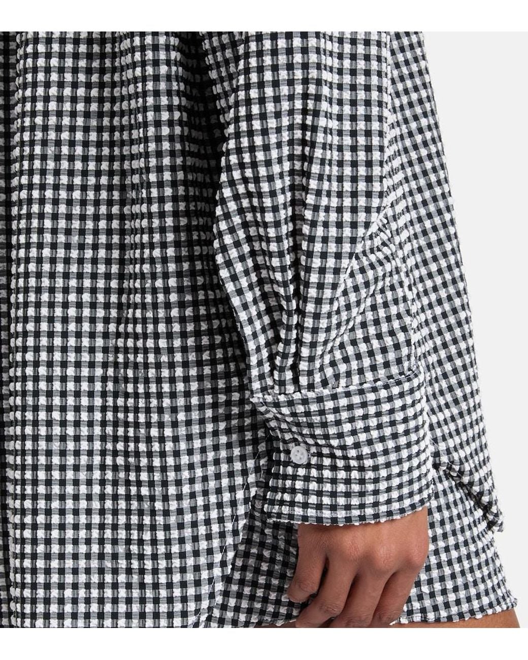 Hunza G Blue Oversize-Hemd