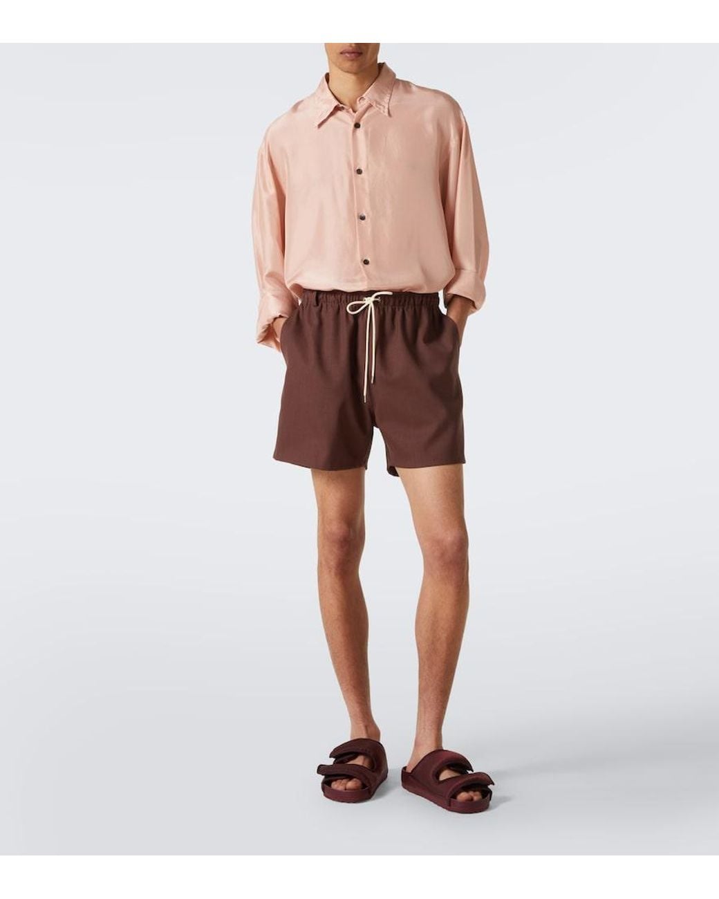 Birkenstock Red Arizona Cosny Technical Sandals for men