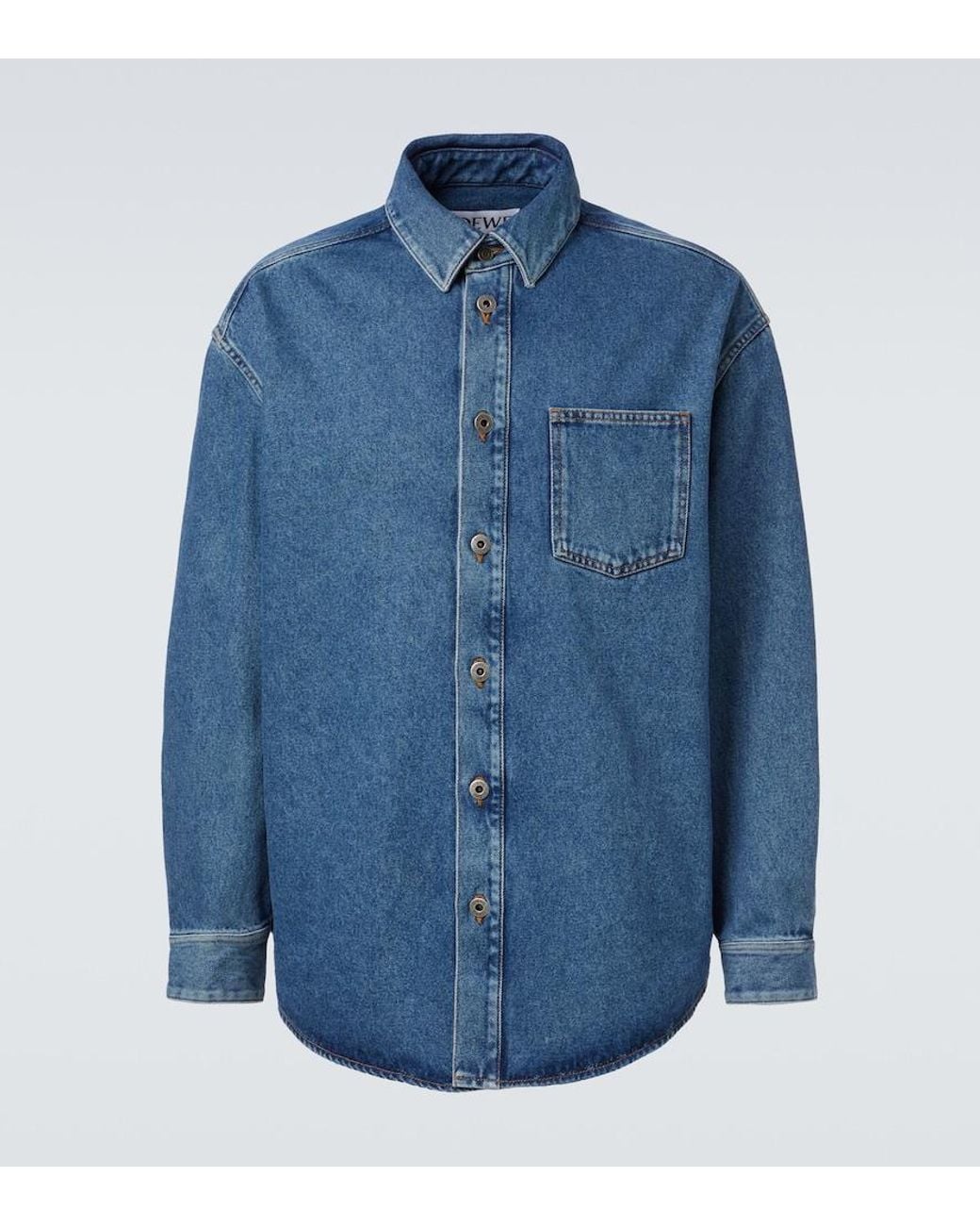 Loewe Jeanshemd in Blue für Herren