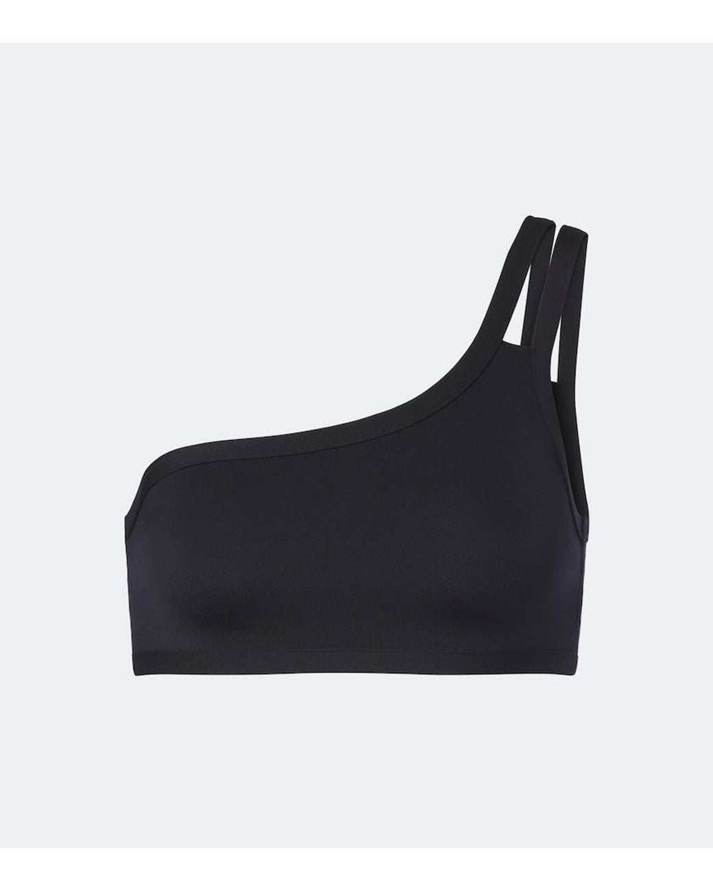 Eres Black Connie One-Shoulder Bikini Top
