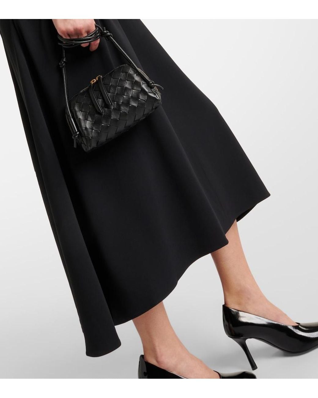 Robe En Cady Joseph en coloris Black