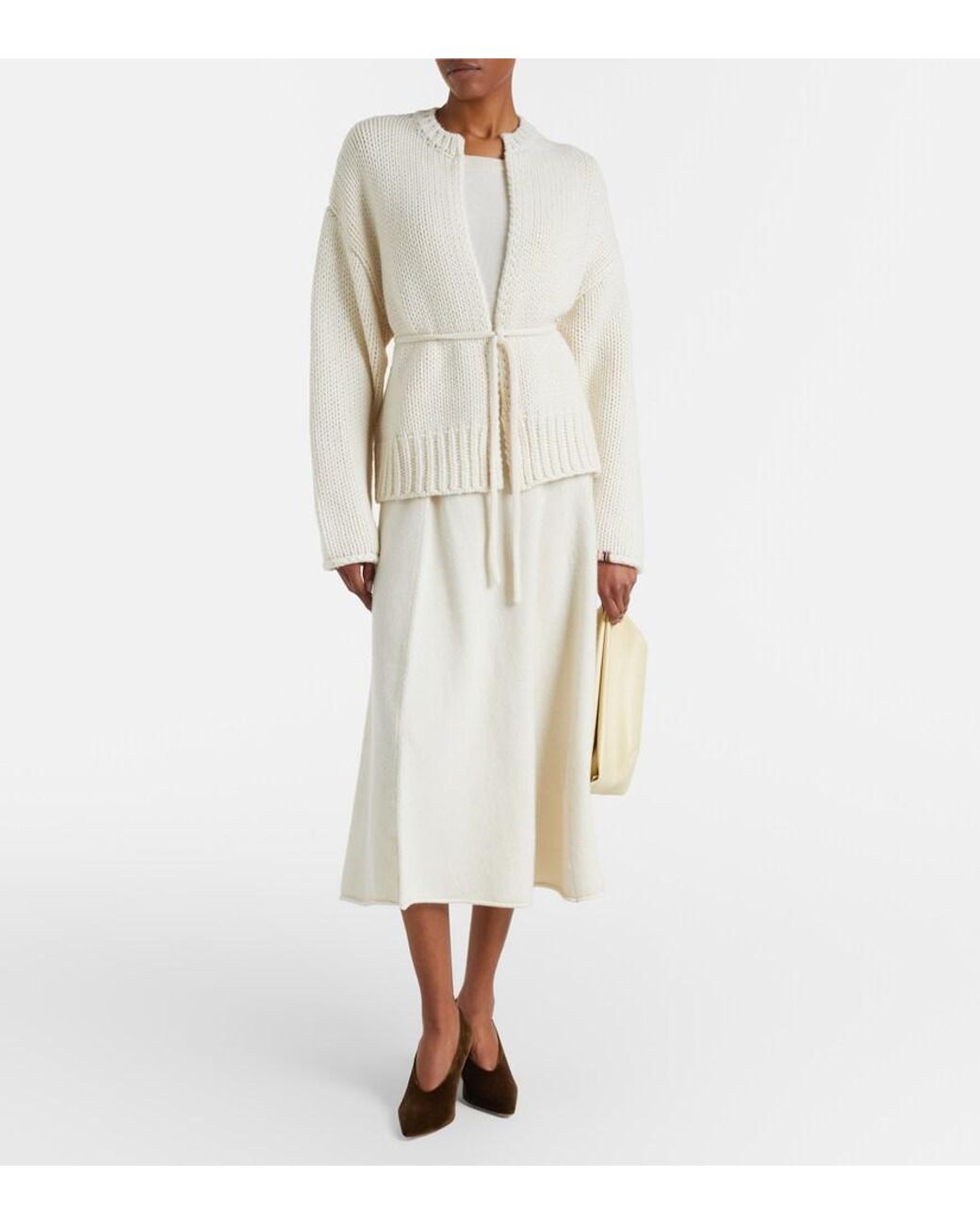 Extreme Cashmere Natural N°422 Marianne Cashmere Sweater